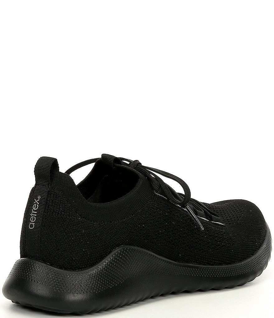 Aetrex Carly Knit Lace-Up Sneakers