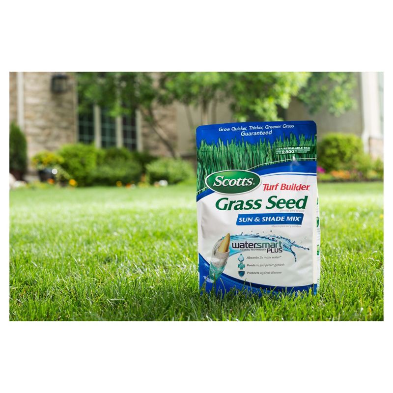 Scotts Turf Builder Grass Seed Sun & Shade Mix 3lb
