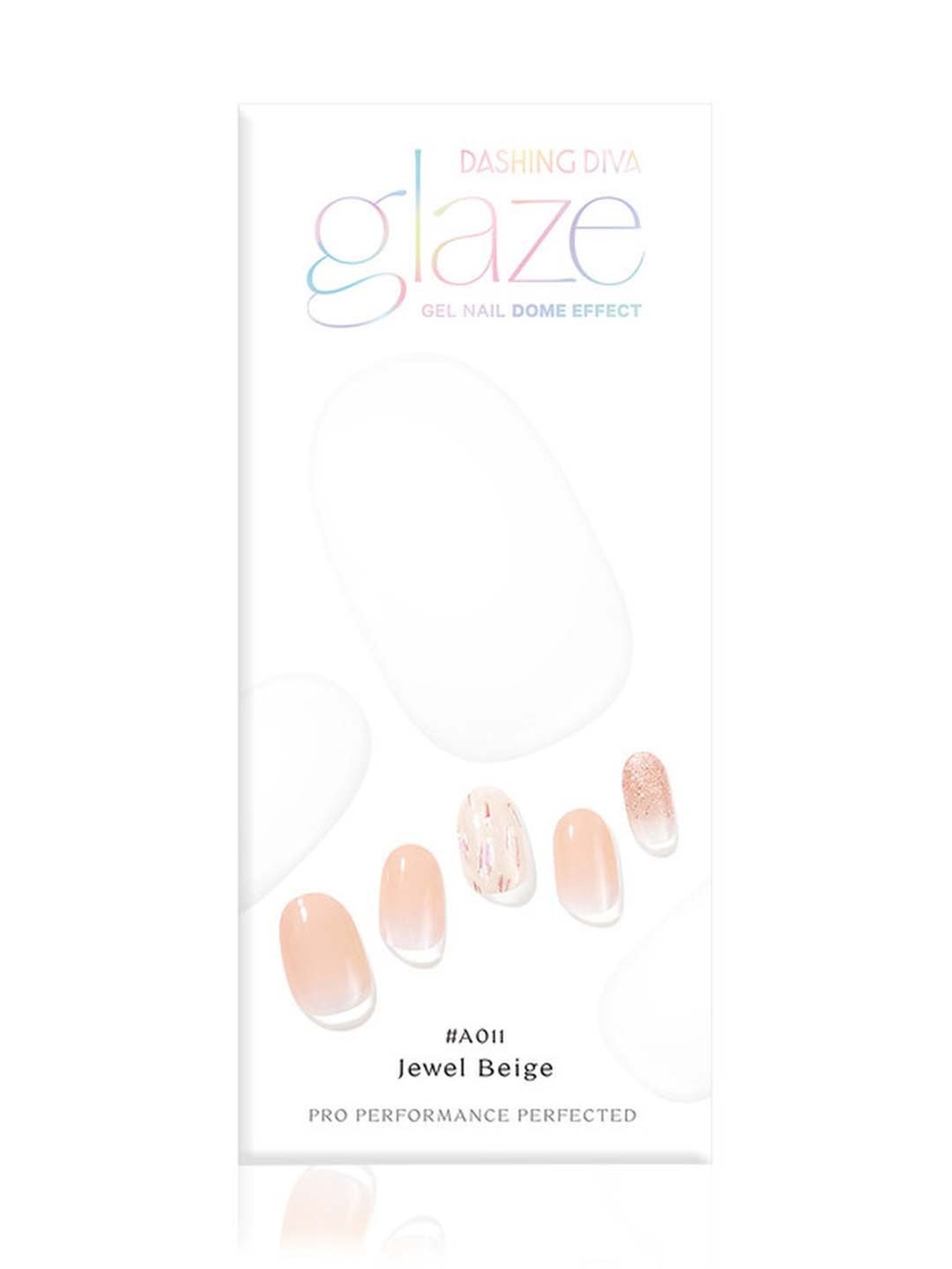 DASHING DIVA Glaze Jewel Beige