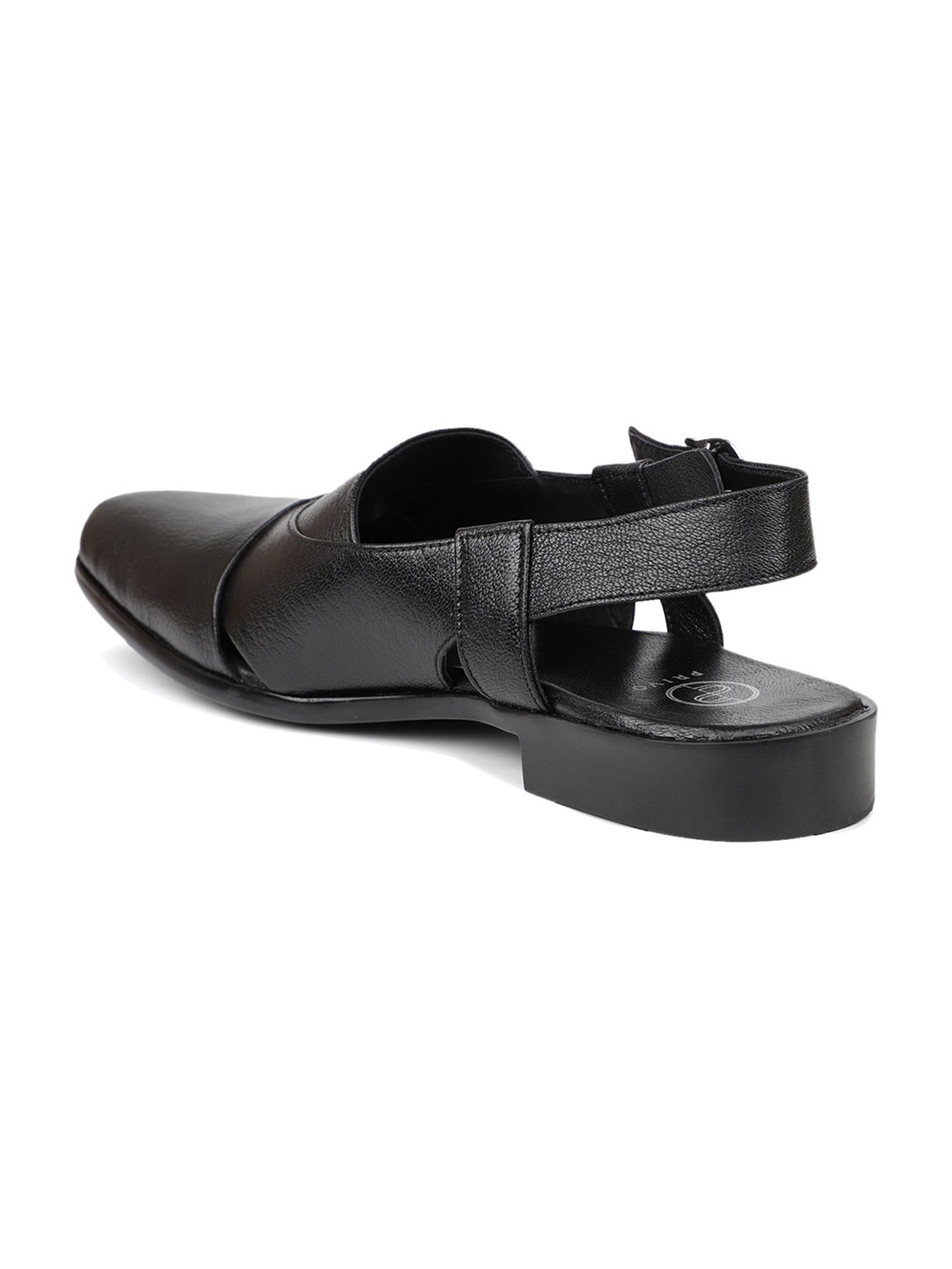 Privo by Inc.5 Men's Black Back Strap Sandals