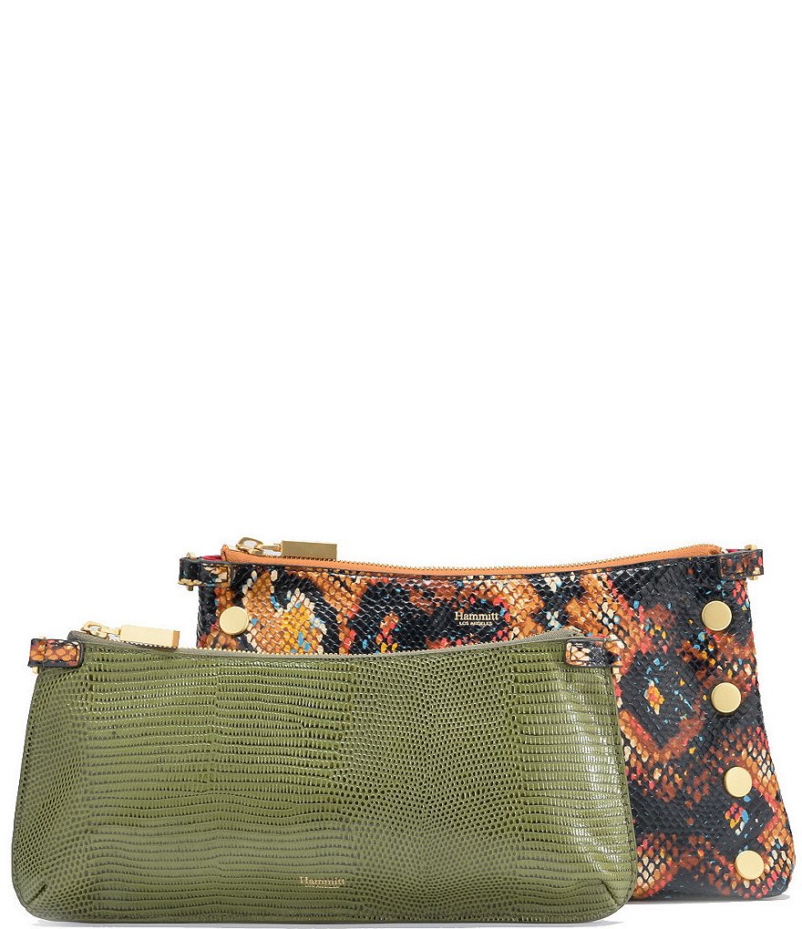 Hammitt Nathan Snake Double Pouch Crossbody Bag