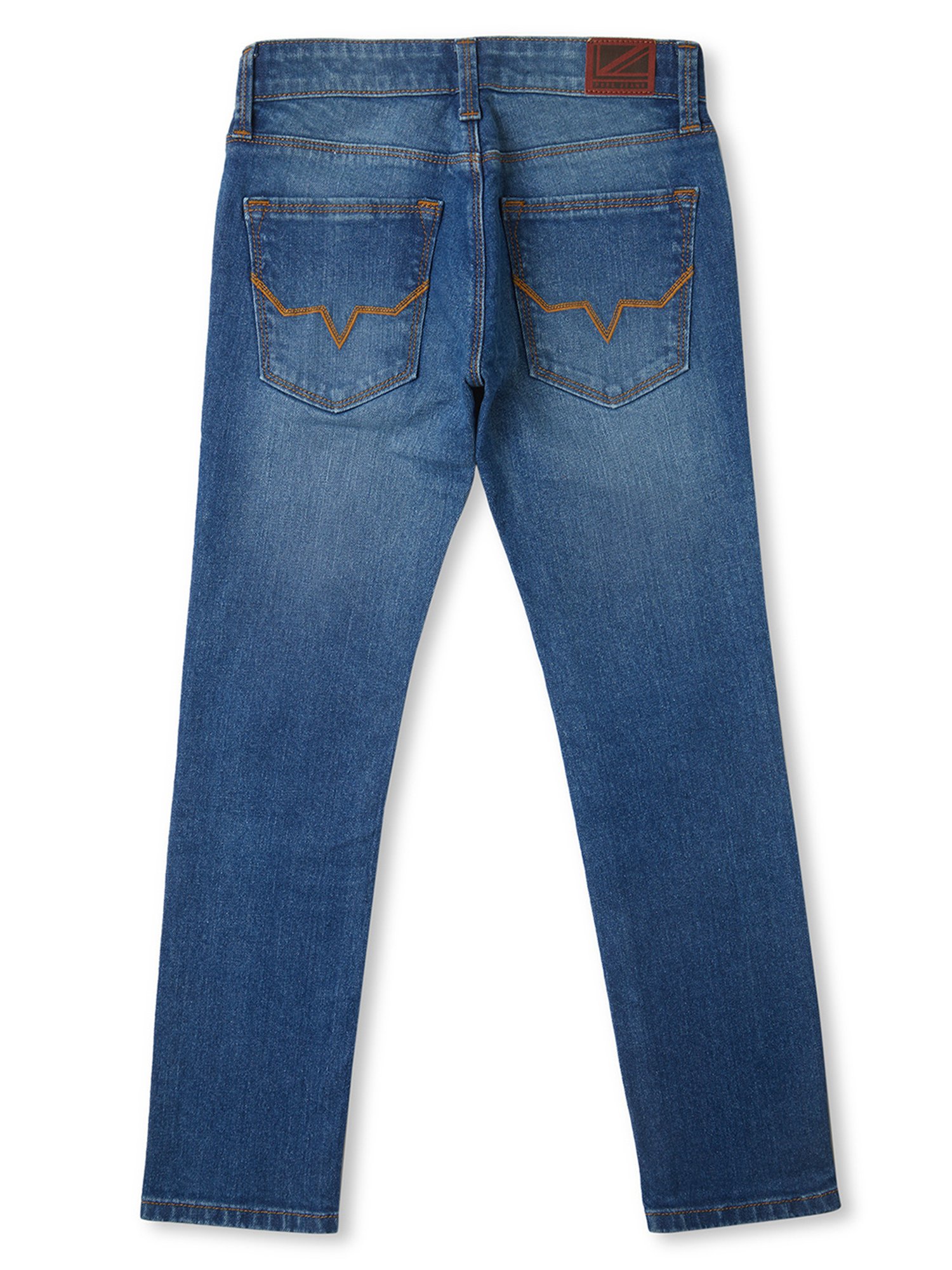 Pepe Jeans Boys Blue Distressed Jeans
