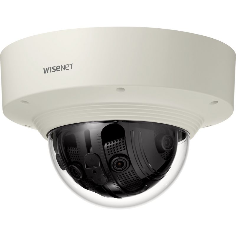 Hanwha Techwin WiseNet PNM-9030V 15 Megapixel Network Camera - Motion JPEG, H.264, H.265 - 7744 x 1936 - CMOS - Pipe Mount, Pole Mount, Wall Mount