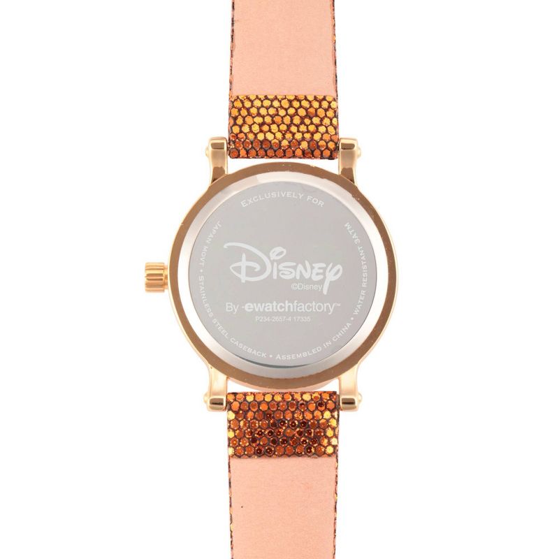 Women's Disney Alice in Wonderland Silver Alloy Watch - Red