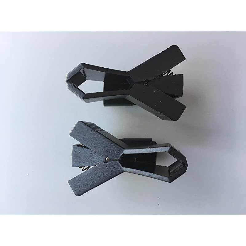 Pack of 2 Pcs Universal Adjustable Microphone Butterfly Clip