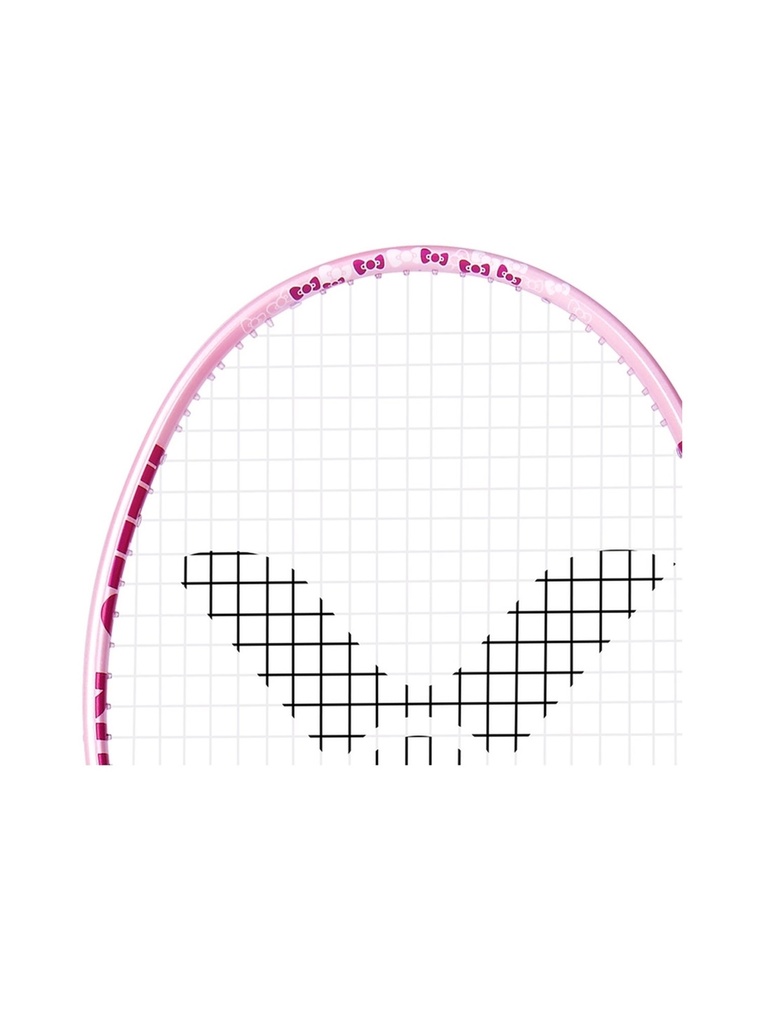 VICTOR HELLO KITTY DriveX Badminton Racket (Pink) Size - 4U