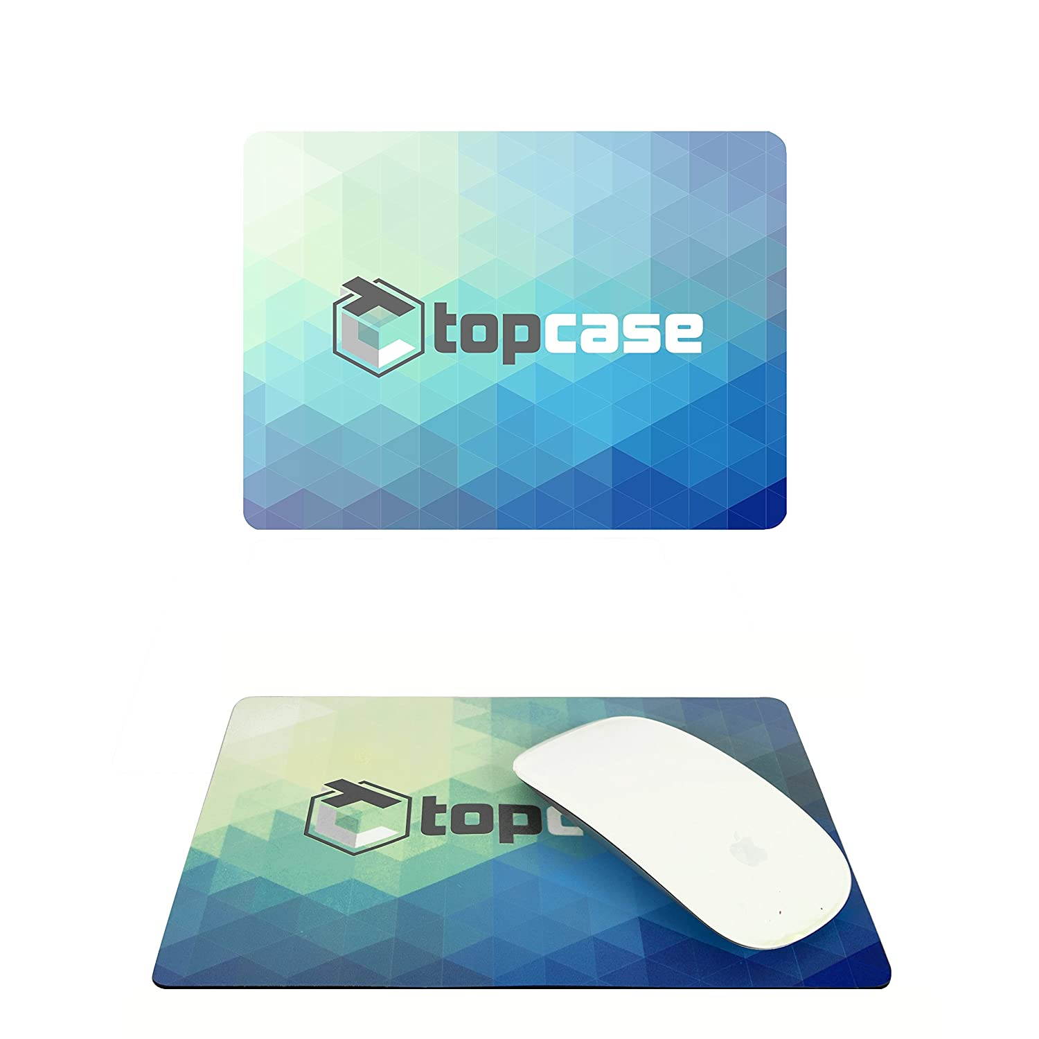 TopCase Black USB Optical Wireless Mouse for MacBook (pro, air) and All Laptop + TopCase Mouse Pad