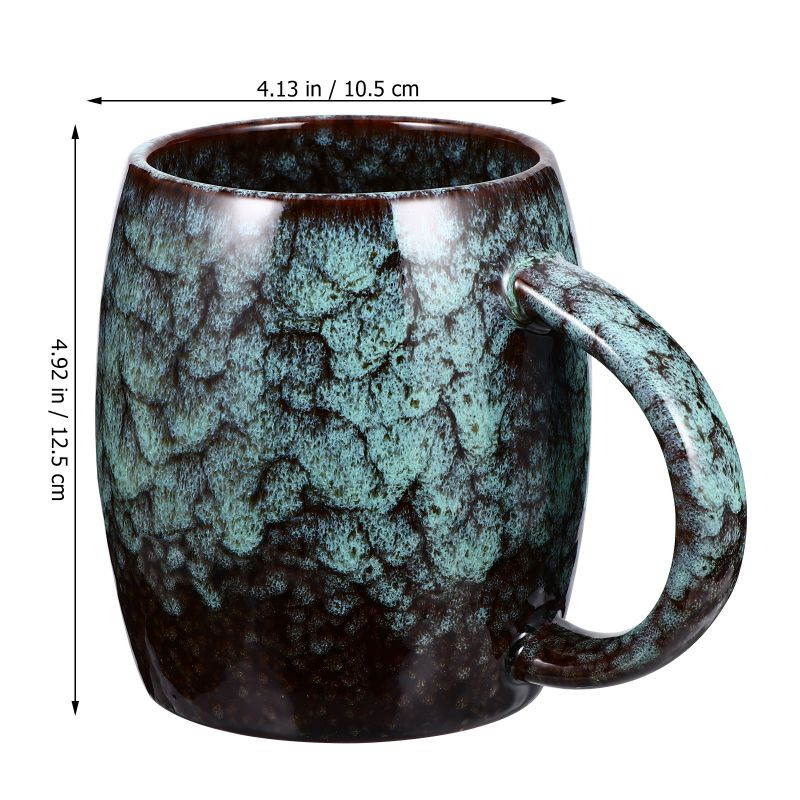 Retro Water Mug Practical Office Ceramic Cup Household Coffee Cup Water Cup