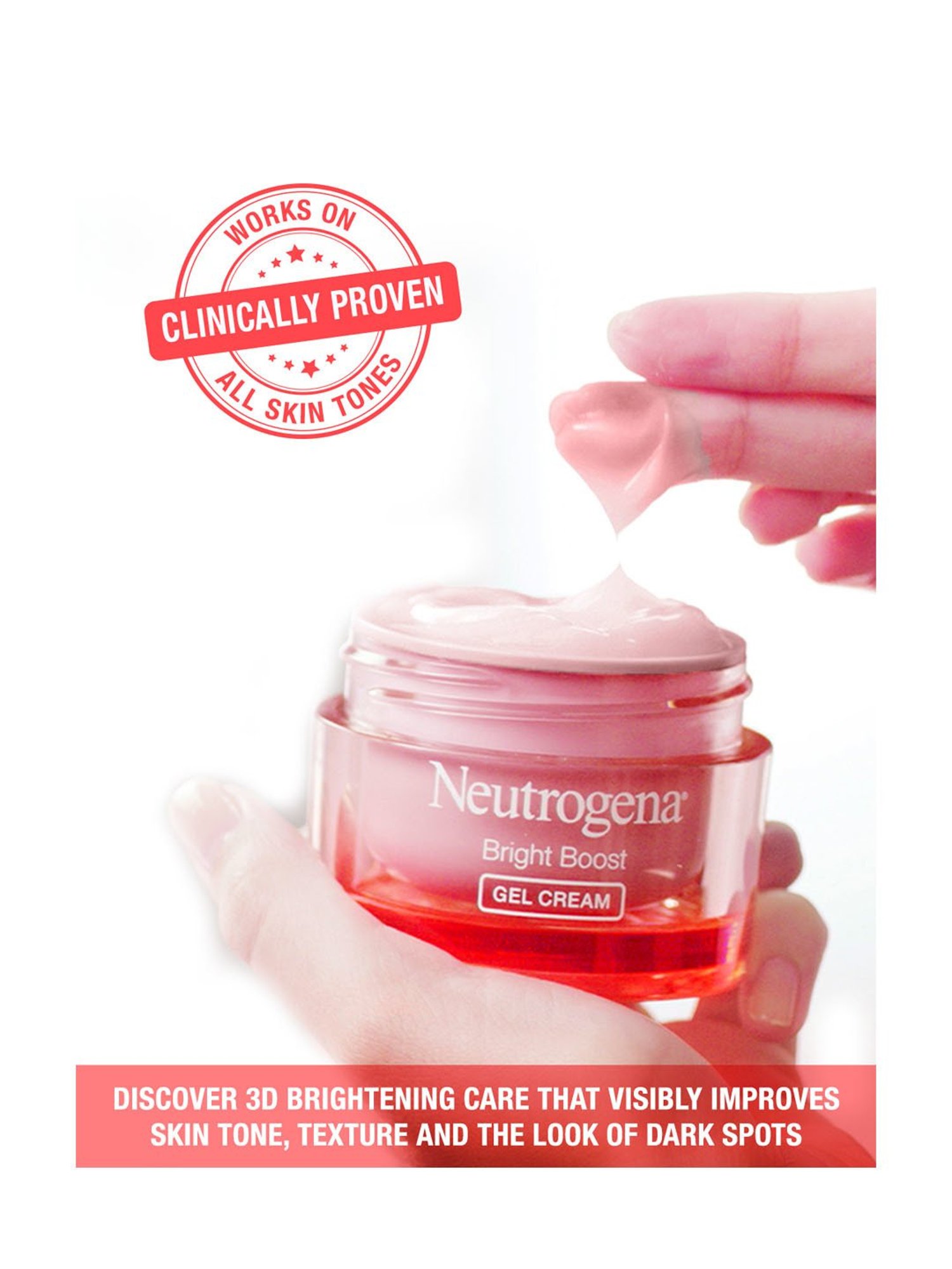 Neutrogena Bright Boost Gel Cream - 15 gm
