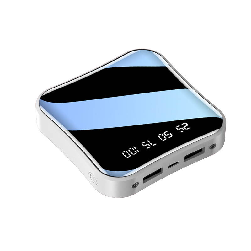 6000 Mah Mobile Power Battery Pack Mobile Power Bank With Dual USB and LED Lighting Mini Power Bank