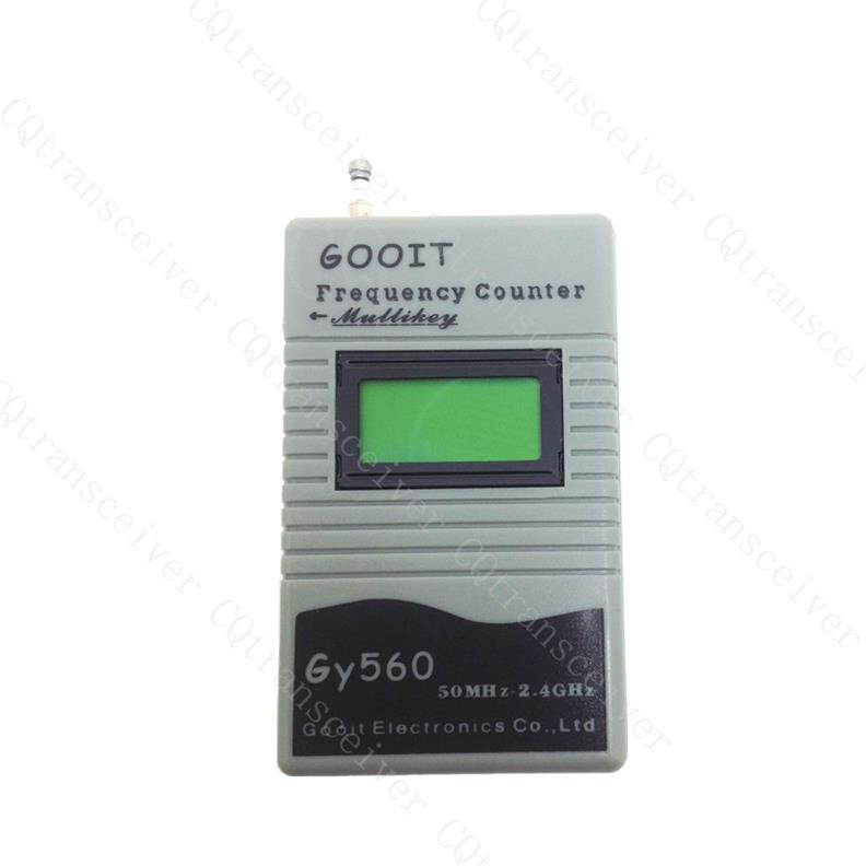 Handheld Digital Frequency Counter Tester 50Hz-2.4GHz Signal GY560 for 2 way Radio Wouxun KG-UVD1P TYT TH-UVF1 Quansheng TG-UV2
