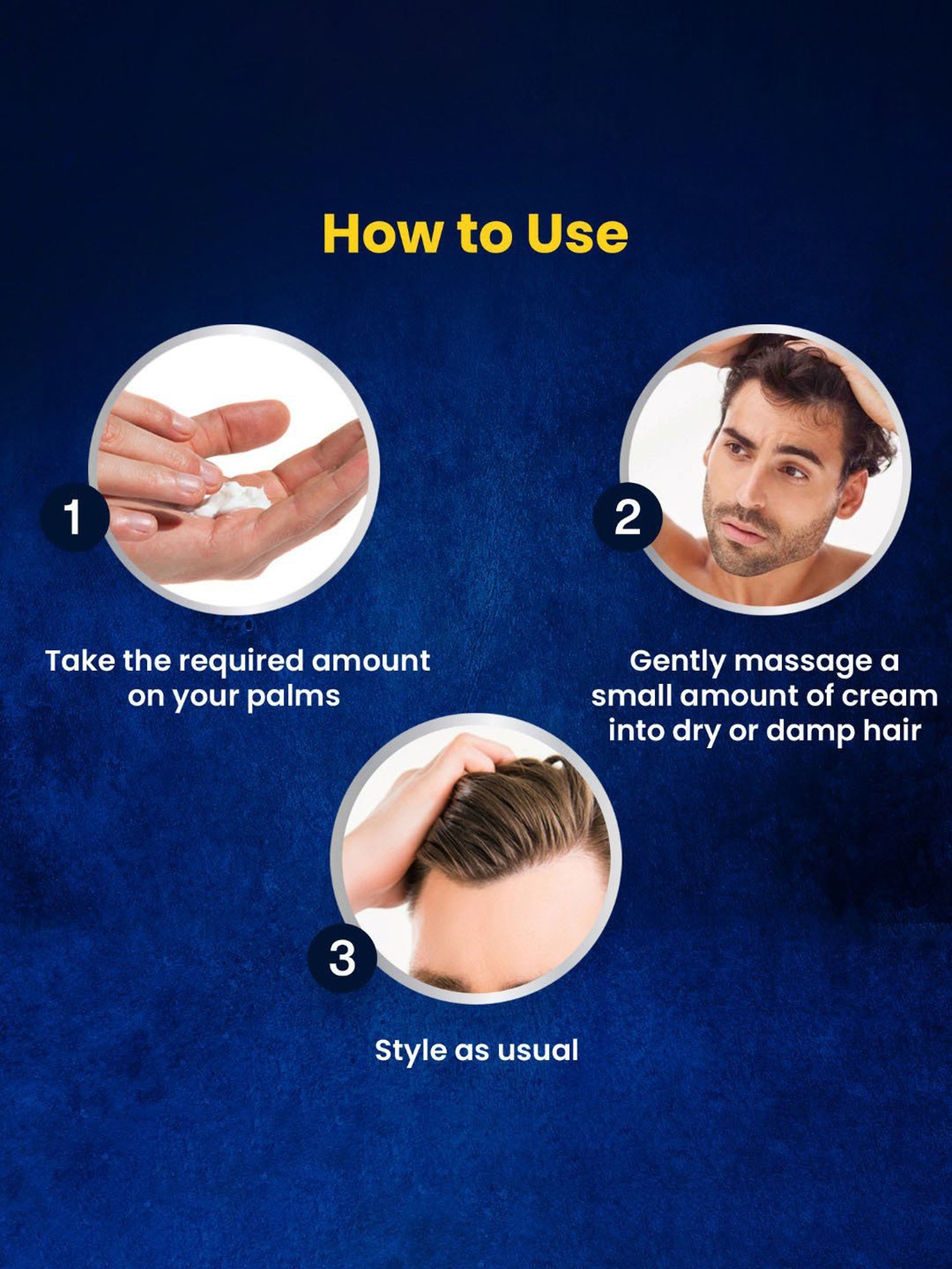 The Beard Story Protect & Care Ultimate Men Daily Hair Cream - 100 gm