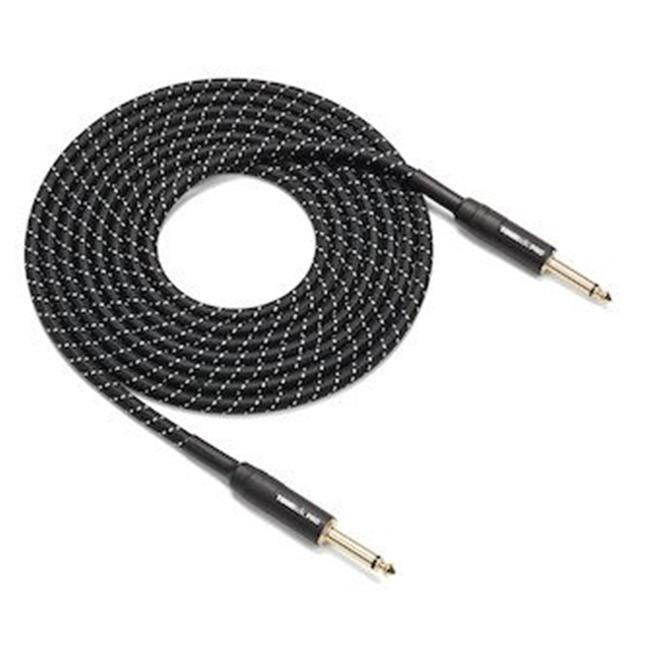 Samson Tourtek Pro 25' Woven Fabric Instrument Cable,Straight-Straight Connector