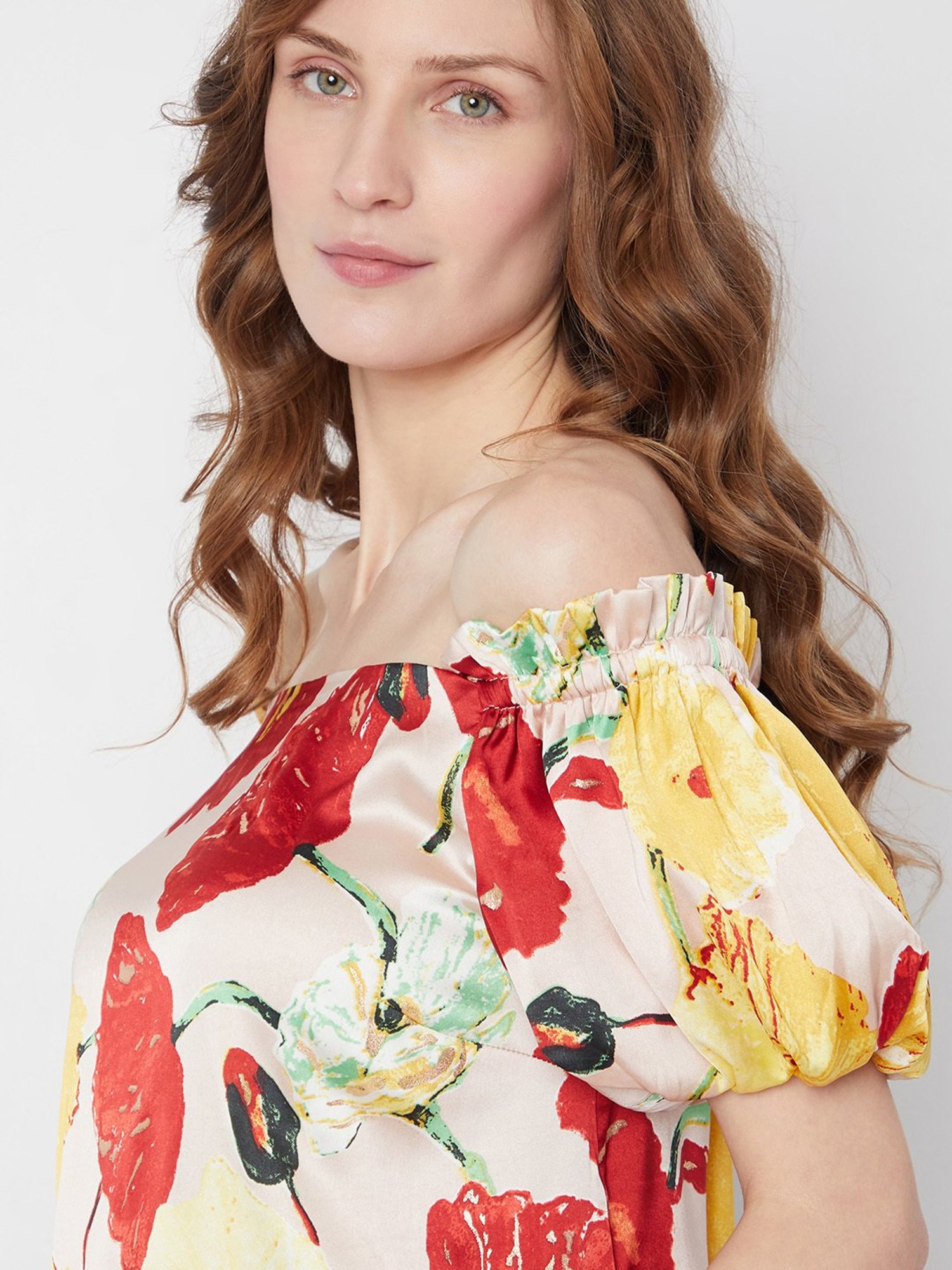 Vero Moda Multicolor Floral Print Top