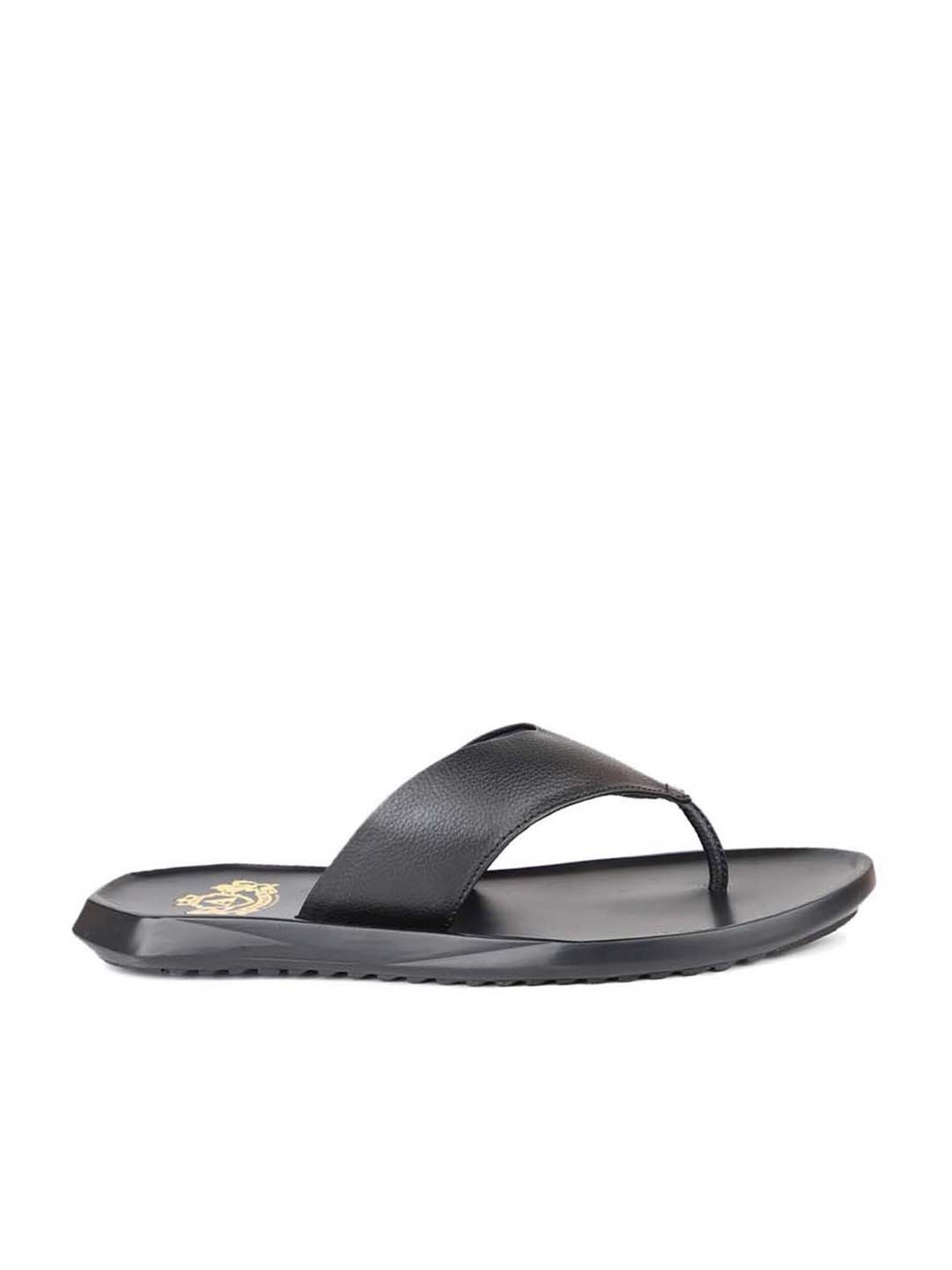 Atesber by Inc.5 Men's Black Thong Sandals