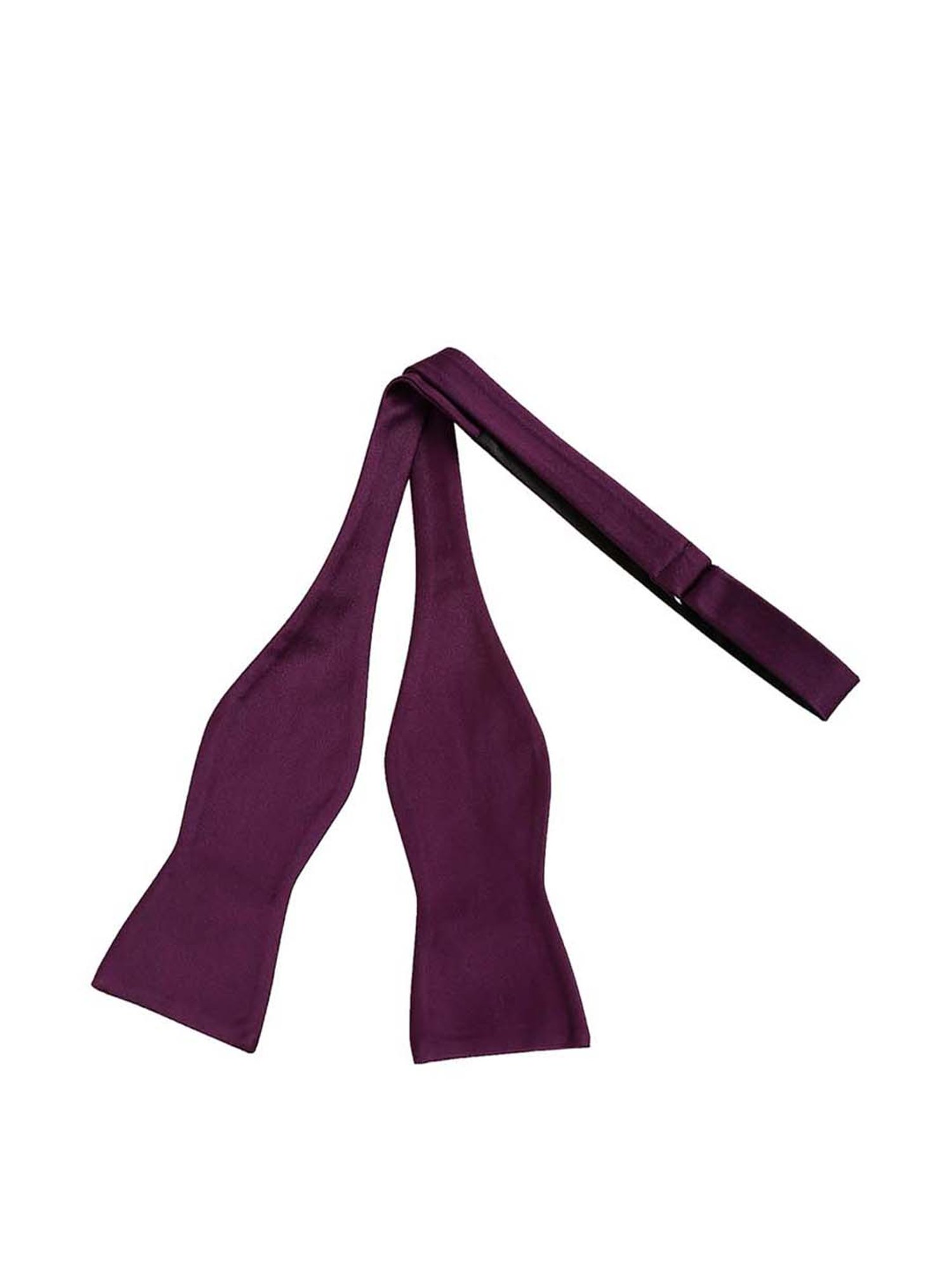 Alvaro Castagnino Purple Solid Bow Tie