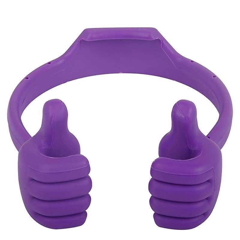 Thumbs Up Cell Phone Stand,  Portable Desk Cell Phone Holder Mount, Smart Cellphone Tablet Holders, Unique Christmas Stocking Stuffers Holiday Fillers Gifts,Red