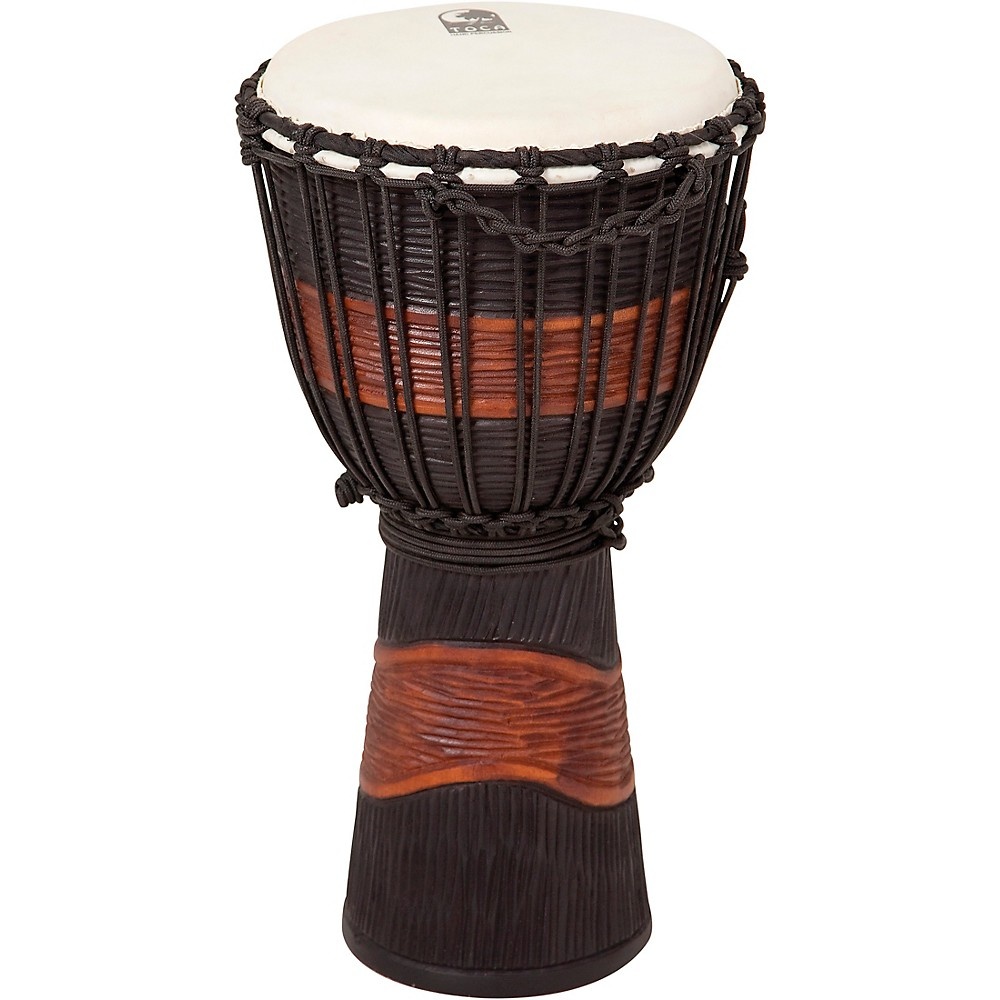 Toca Street Series Djembe Small Black/Brown Finish