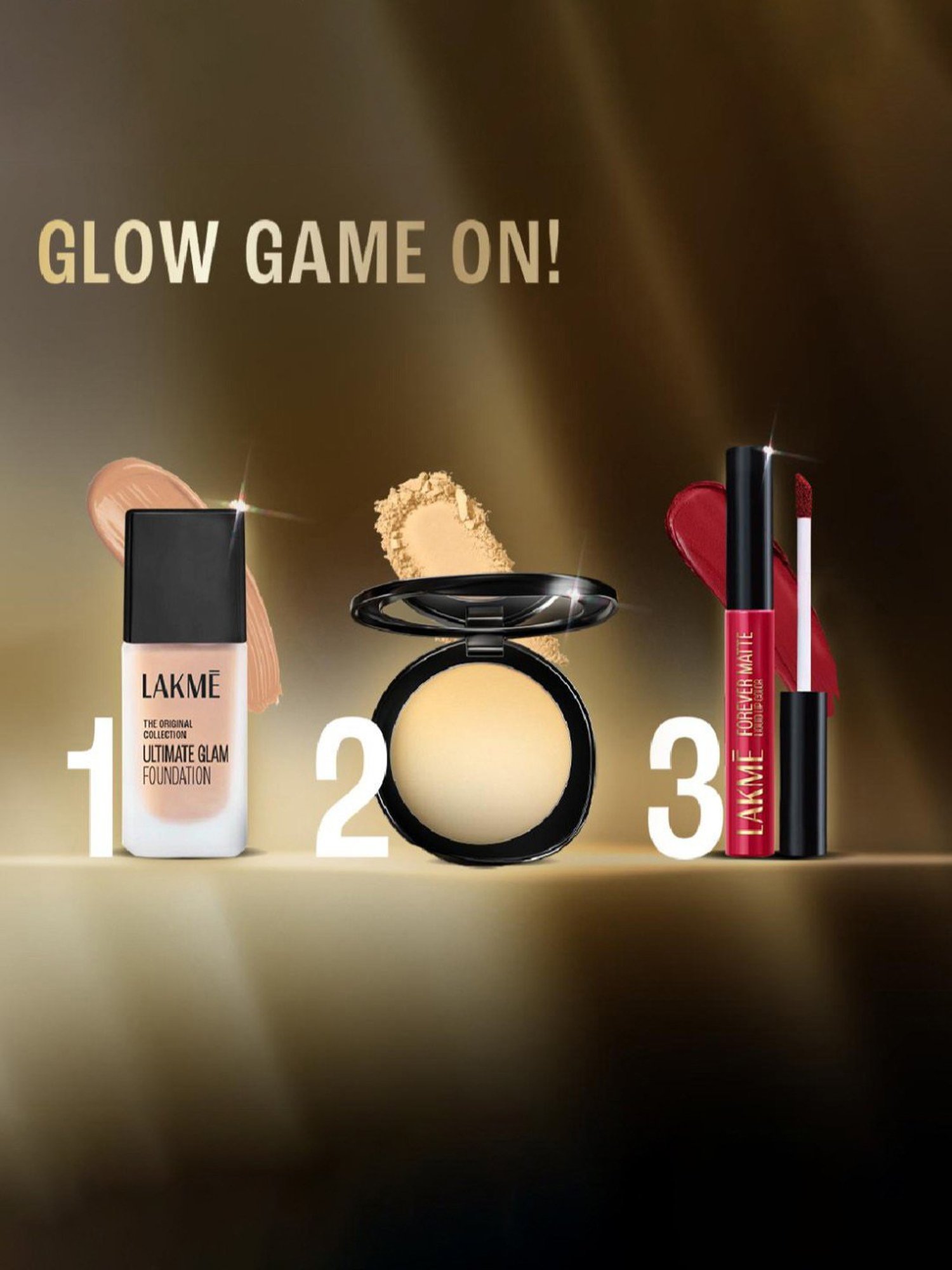 Lakme Ultimate Glam Compact Classic Ivory - 8 gm