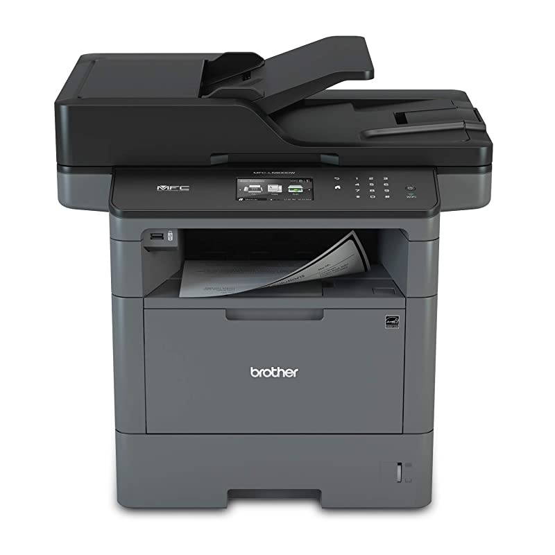 Monochrome Laser Printer Multifunction Printer AllinOne Printer MFCL5800DW Wireless Networking Mobile Printing Scanning Duplex Printing  Dash Replenishment Ready