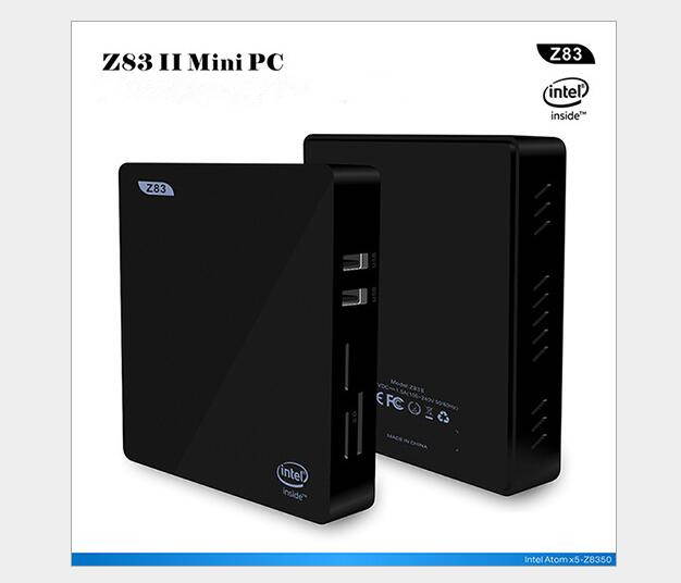 Zero Z83II Windows 10 2.4G+5.8G dual frequency Wifi mini office PC desktop host computer