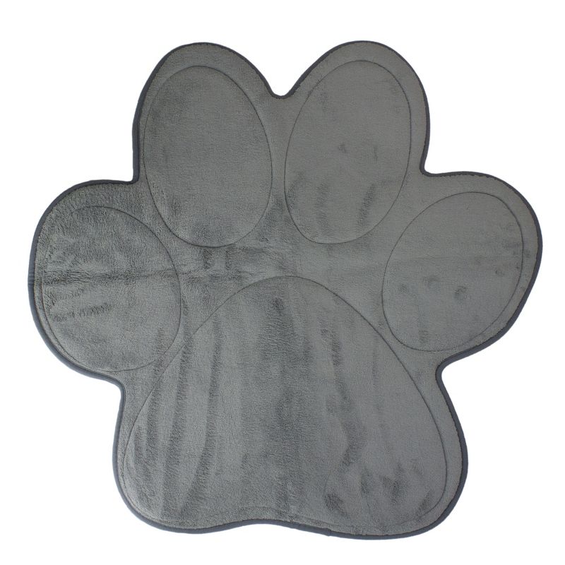 Northlight 26" Caring Pet Collection Paw Memory Foam Mat