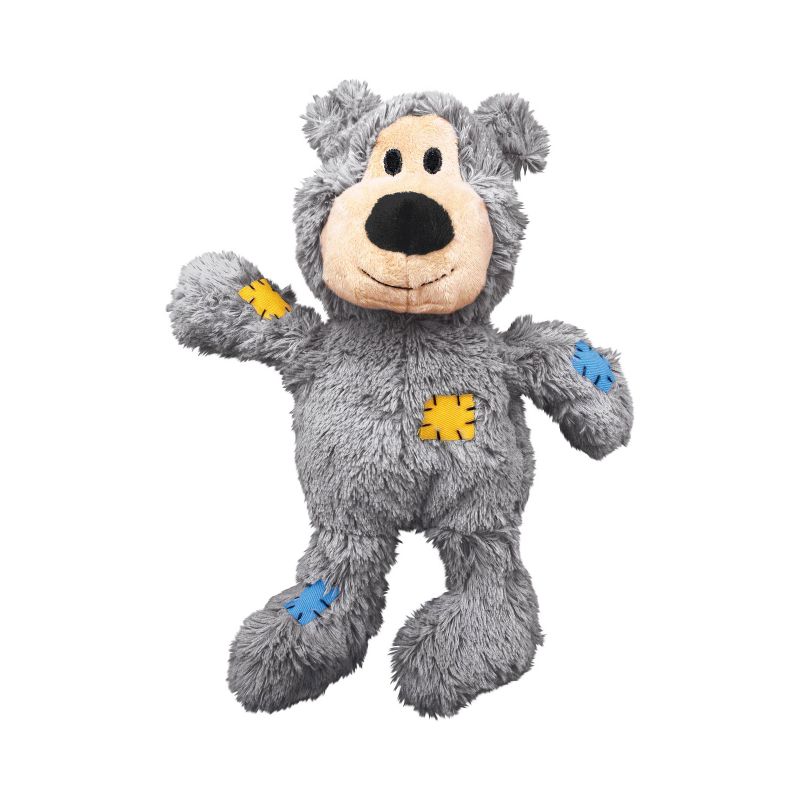 KONG Wild Knots Bear Dog Toy - Colors May Vary - M/L