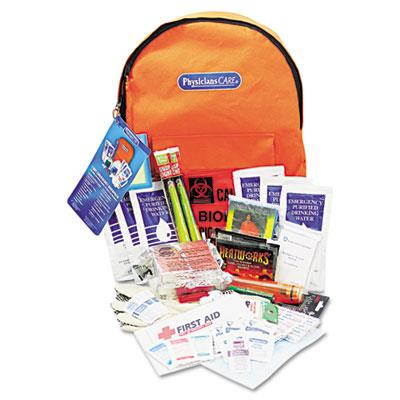 Physicianscare Emergency Preparedness First Aid Backpack 63 Pieces/Kit 90001