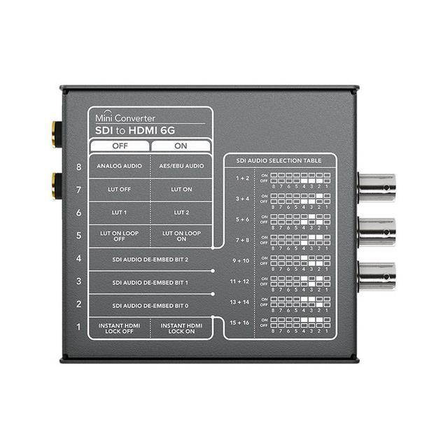 Blackmagic Design SDI to HDMI 6G Mini Converter #CONVMBSH4K6G