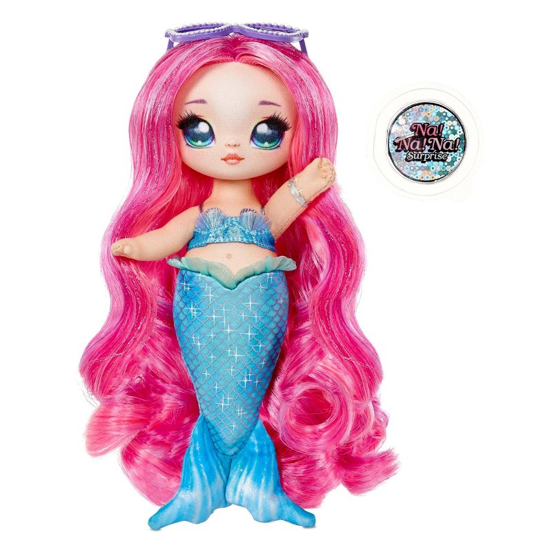 Na! Na! Na! Surprise 2-in-1 Fashion Doll and Sparkly Sequined Purse Sparkle Series – Marina Jewels 7.5" Mermaid Doll
