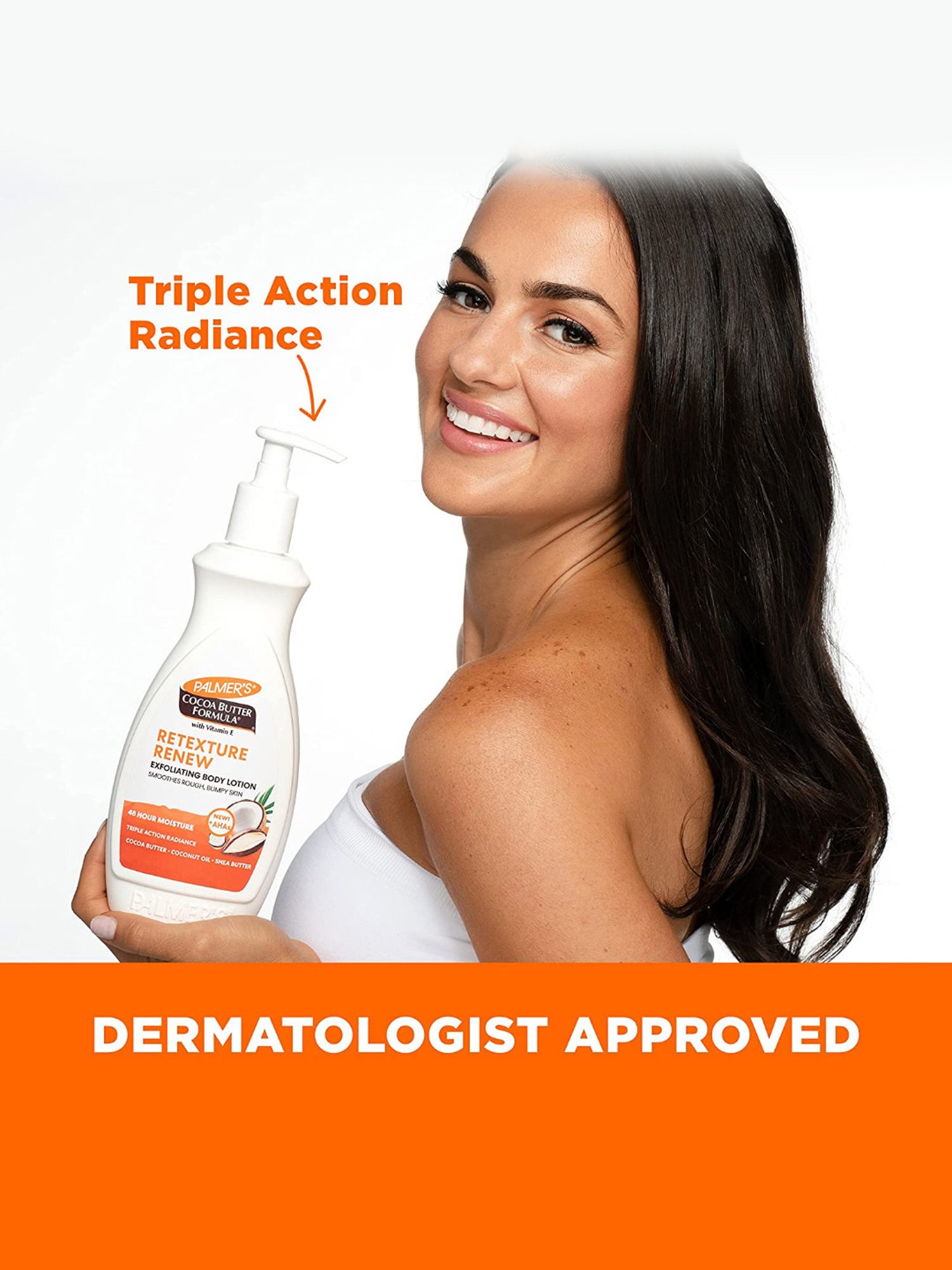 Palmer's Cocoa Butter Formula with Vitamin E Retexture Renew Exfoliating Body Lotion - 400 ml