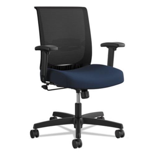 HON&reg; Mid-Back Task Chair with Swivel-Tilt Control  Supports up to 275 lbs  Navy