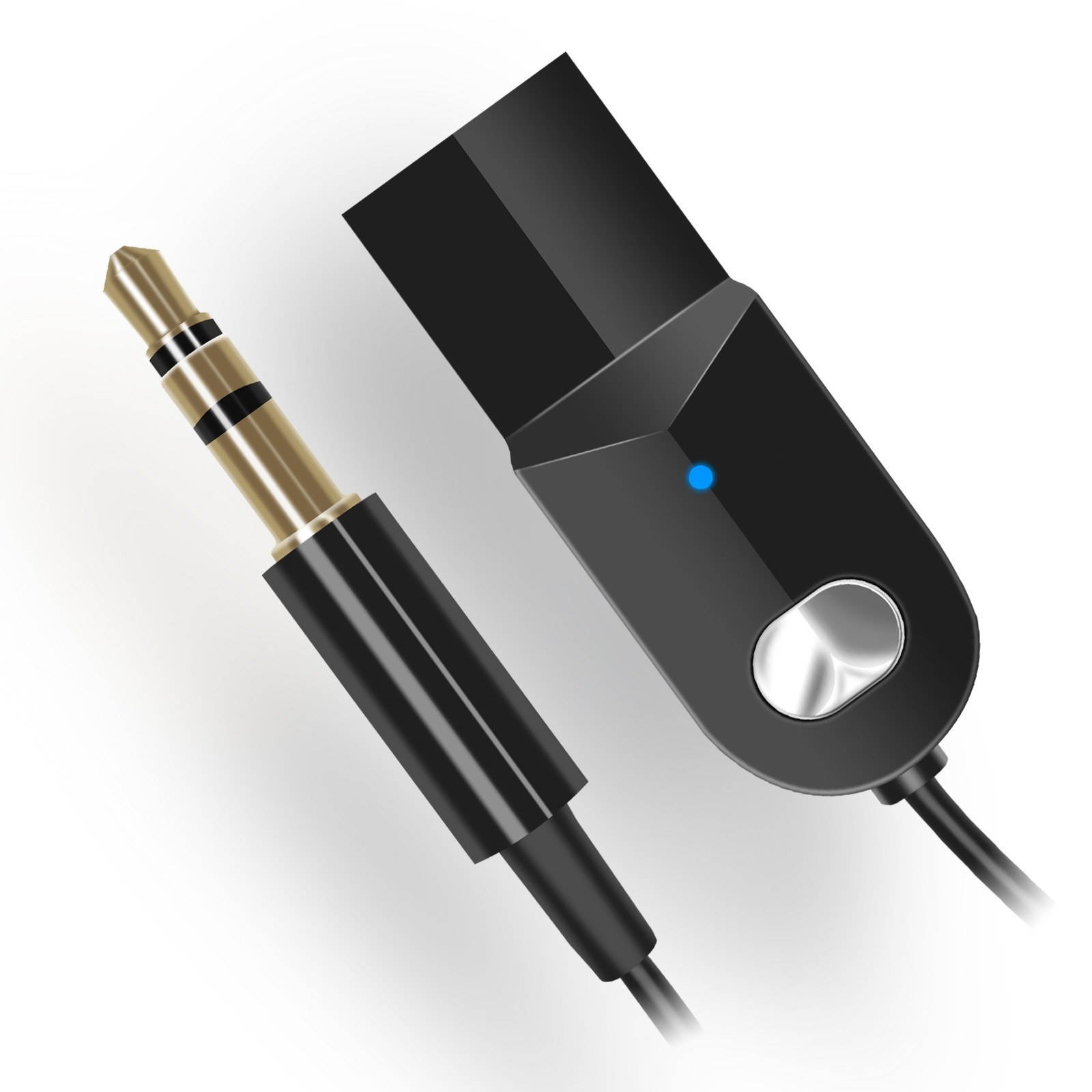 Portable Aluminum Alloy Ultra-thin Round Shape Qi Standard Wireless Charger