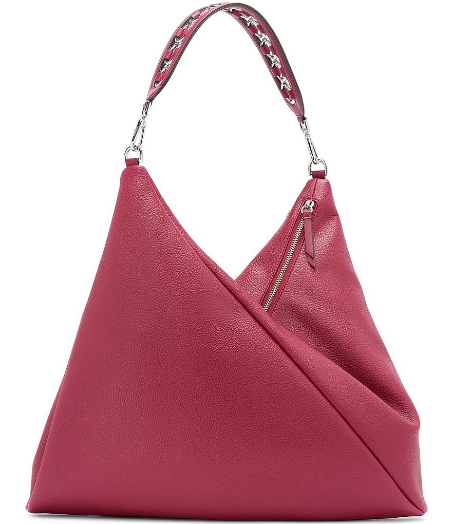 Calvin Klein Ivy Linen Python Hobo Bag