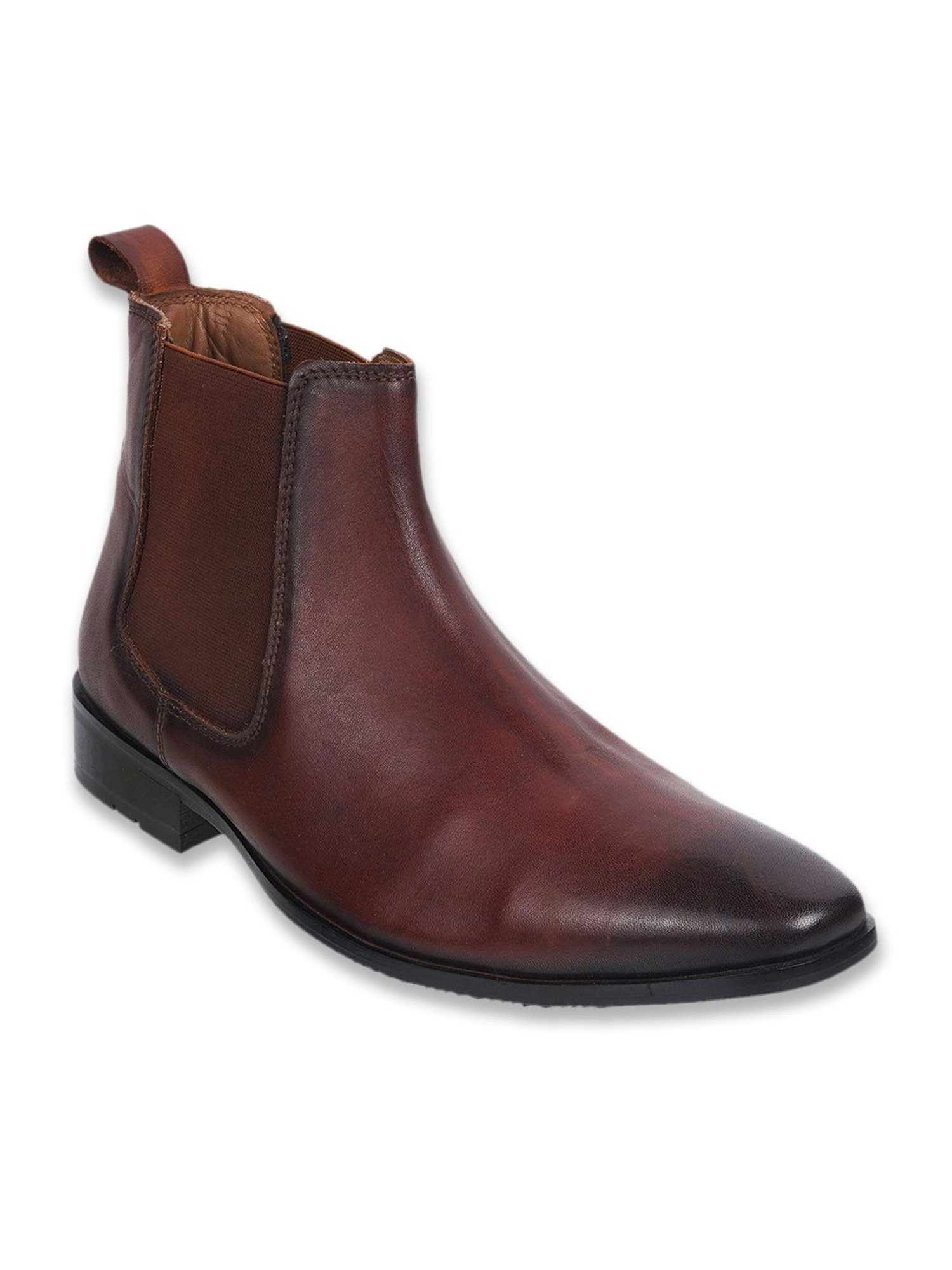 Da Vinchi by Metro Men's Brown Chelsea Boots
