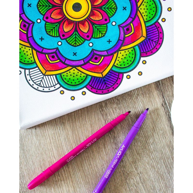 2pk 10" Canvas Art Set - Art 101