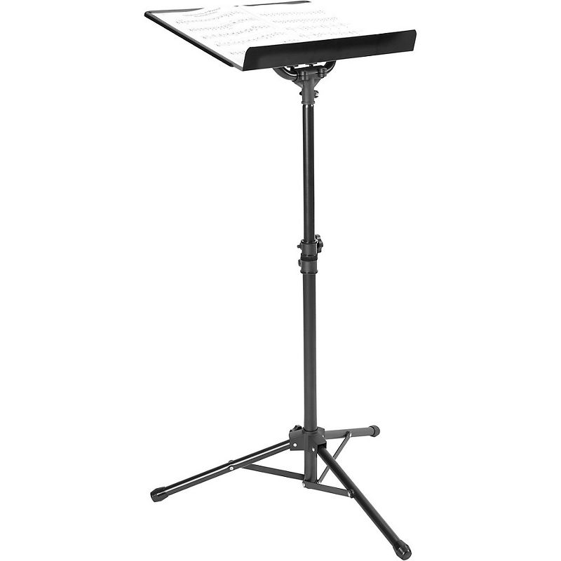 Musician's Gear Tripod Orchestral Music Stand Perforated Black - 2 Pack
