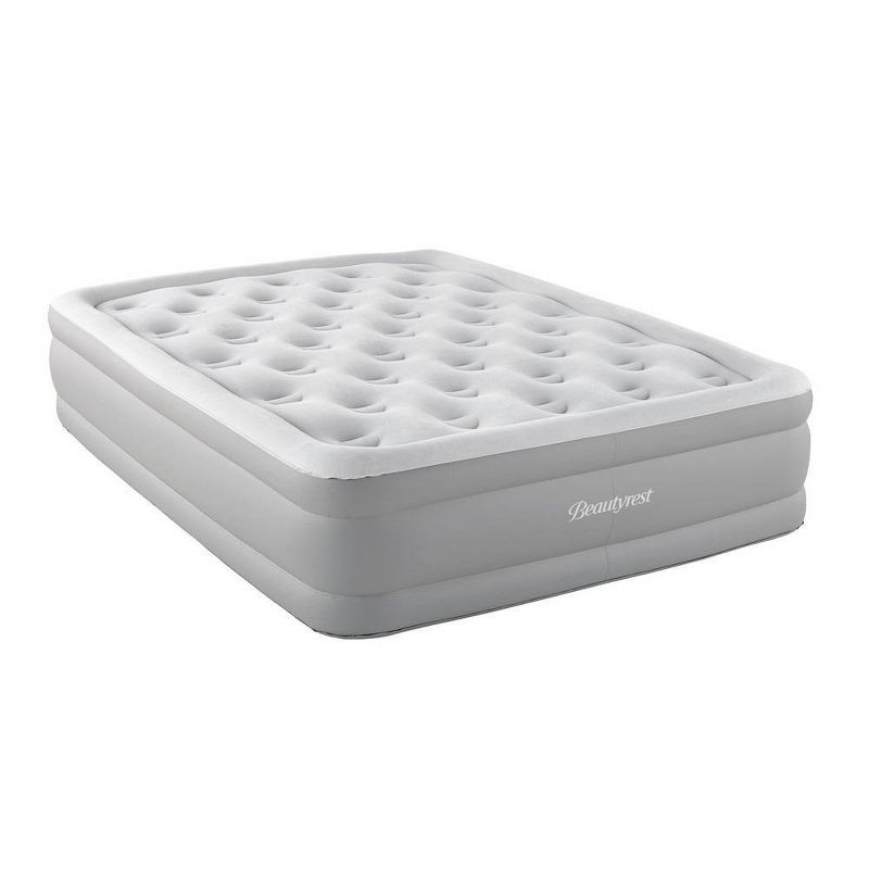 Beautyrest Skyrise 16" Air Mattress with External Pump 1-Touch Comfort Control - Full size