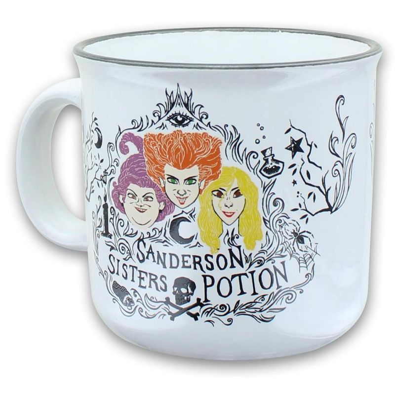 Silver Buffalo Hocus Pocus Sisters 20oz Ceramic Camper Mug