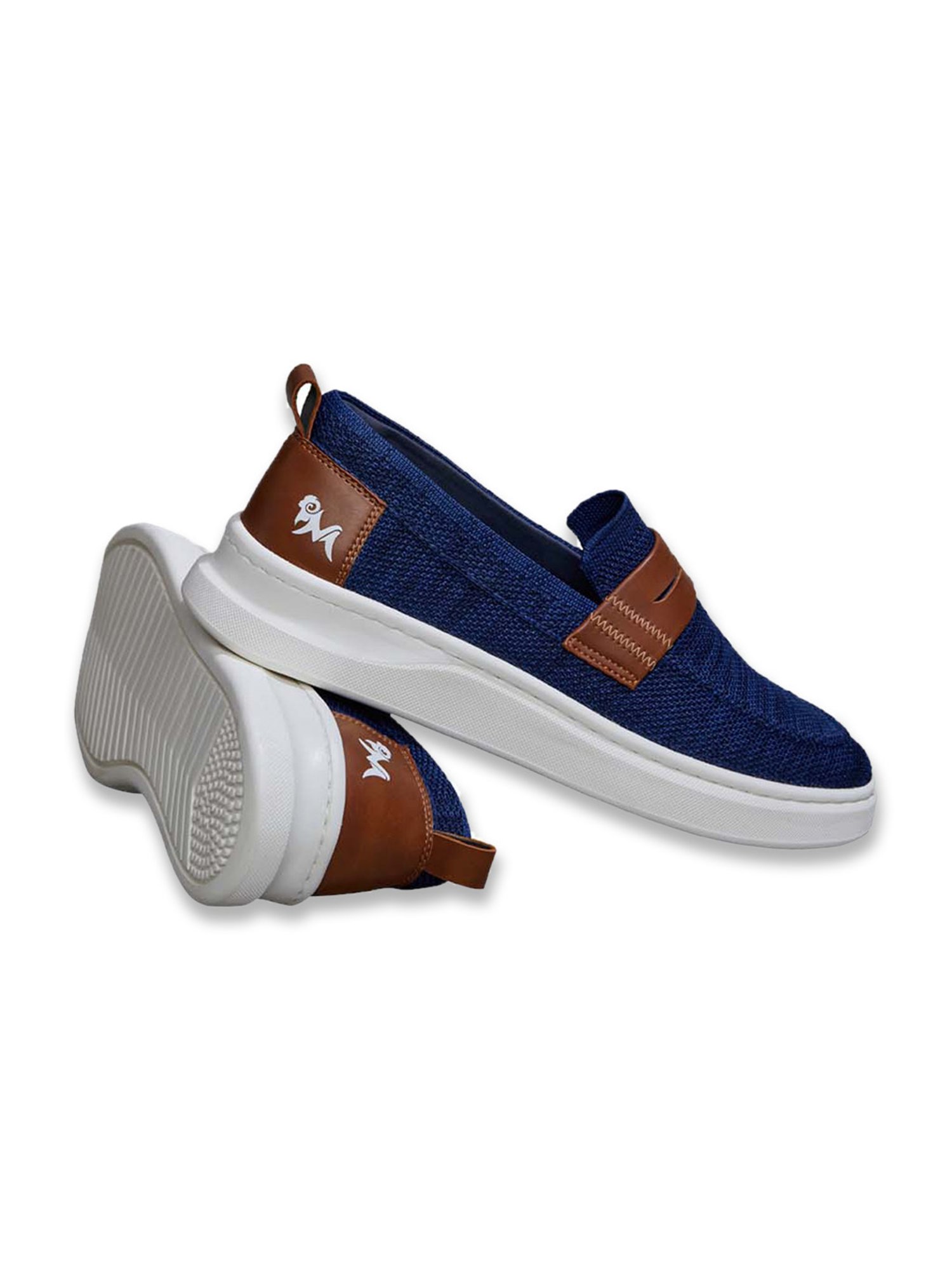 Neemans Men's Blue Casual Loafers