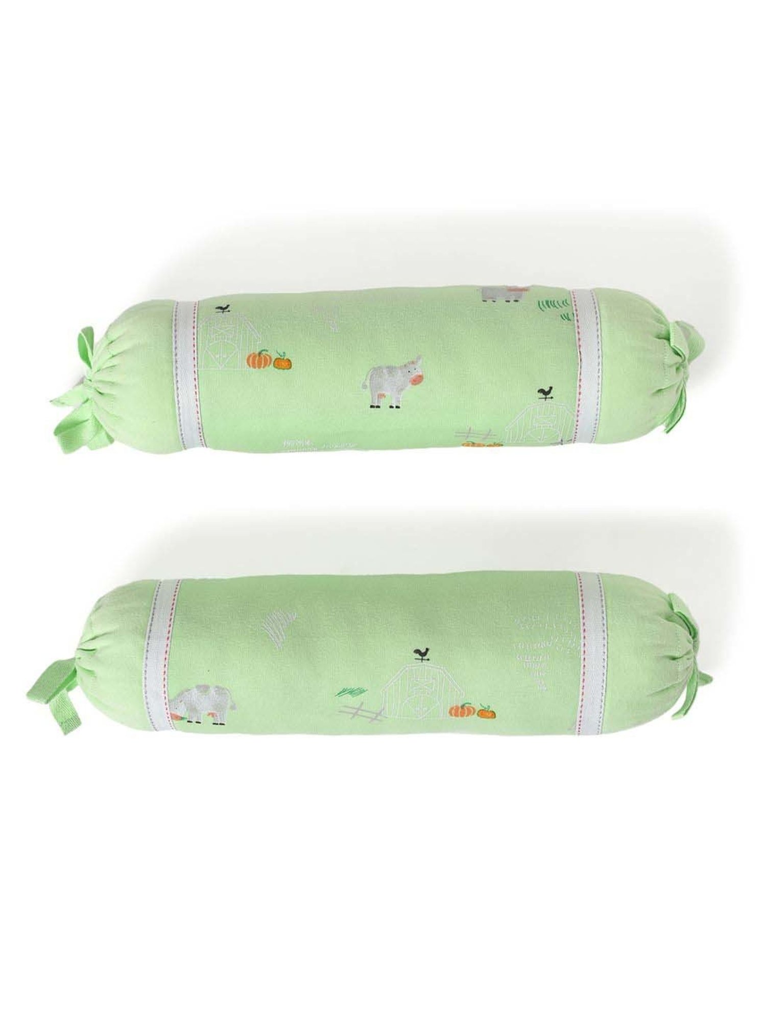 MiArcus Farm Freiends Green Cotton Mattress - Set of 4