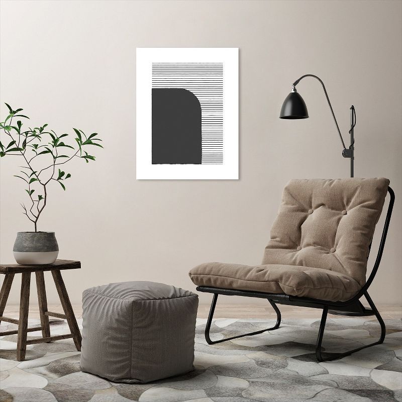 Americanflat Dots And Lines 2 by Roseanne Kenny Wall Art Canvas - 11" x 14"