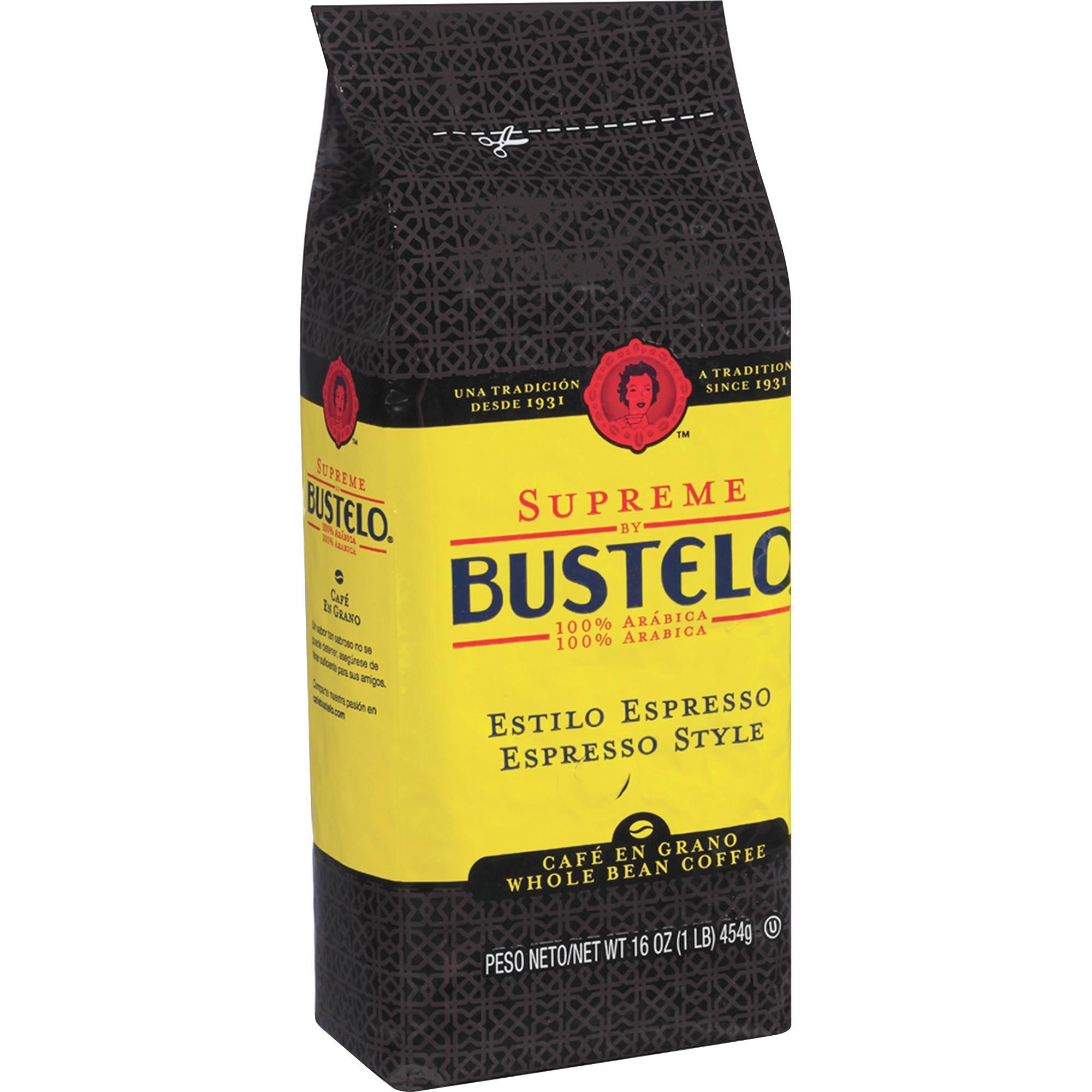 Folgers Whole Bean Coffee Cafe Bustelo Supreme Dark 32 oz. 101800