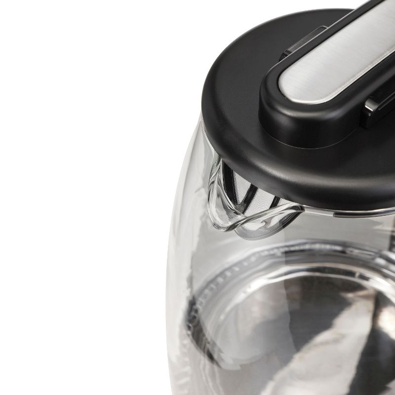 Hamilton Beach 1.7L Illuminated Glass Kettle - 40869