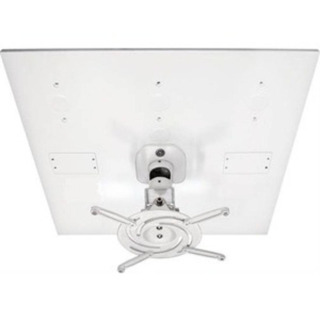 Amer Mounts Universal Drop Ceiling Projector Mount Replaces a 2'x2' Ceiling Tile - Holds up to 30 lbs