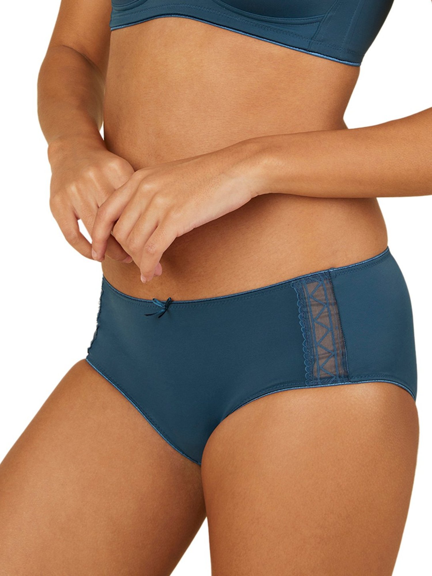 Triumph Blue Hipster Panty
