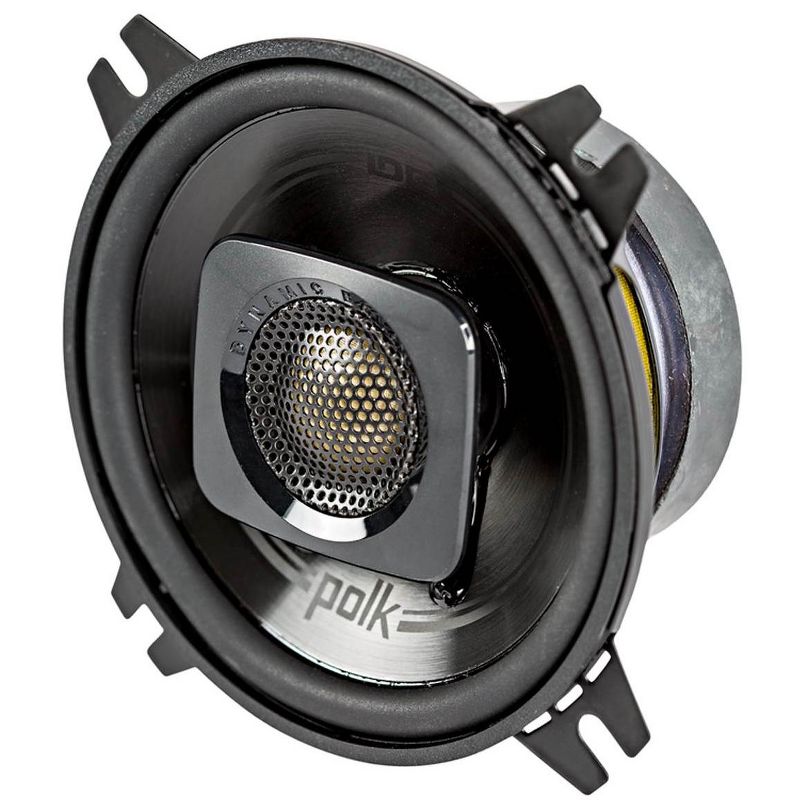 Polk DB402 4-Inch 135W 2-Way w/ Rockford Fosgate 6x9-Inch 130W 2-Way Speakers