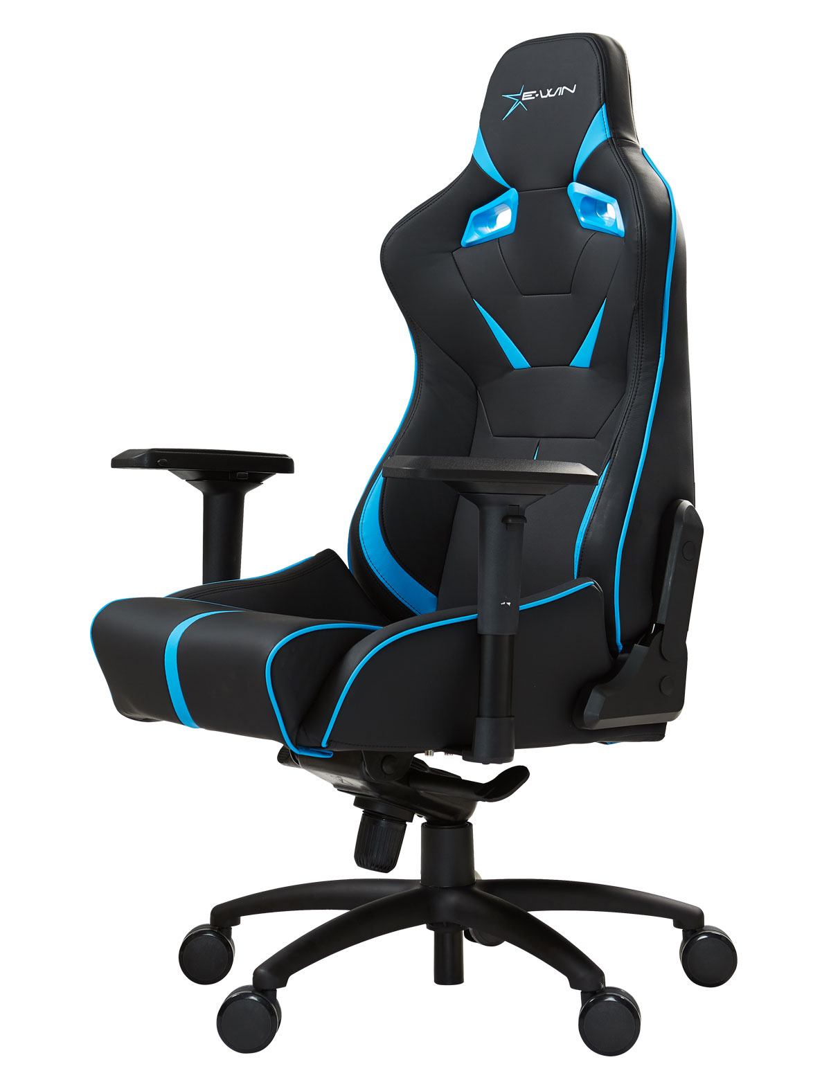 E-WIN Flash XL Series FLA Ergonomic Computer Gaming Chair with Head Pillow and Lumbar Support