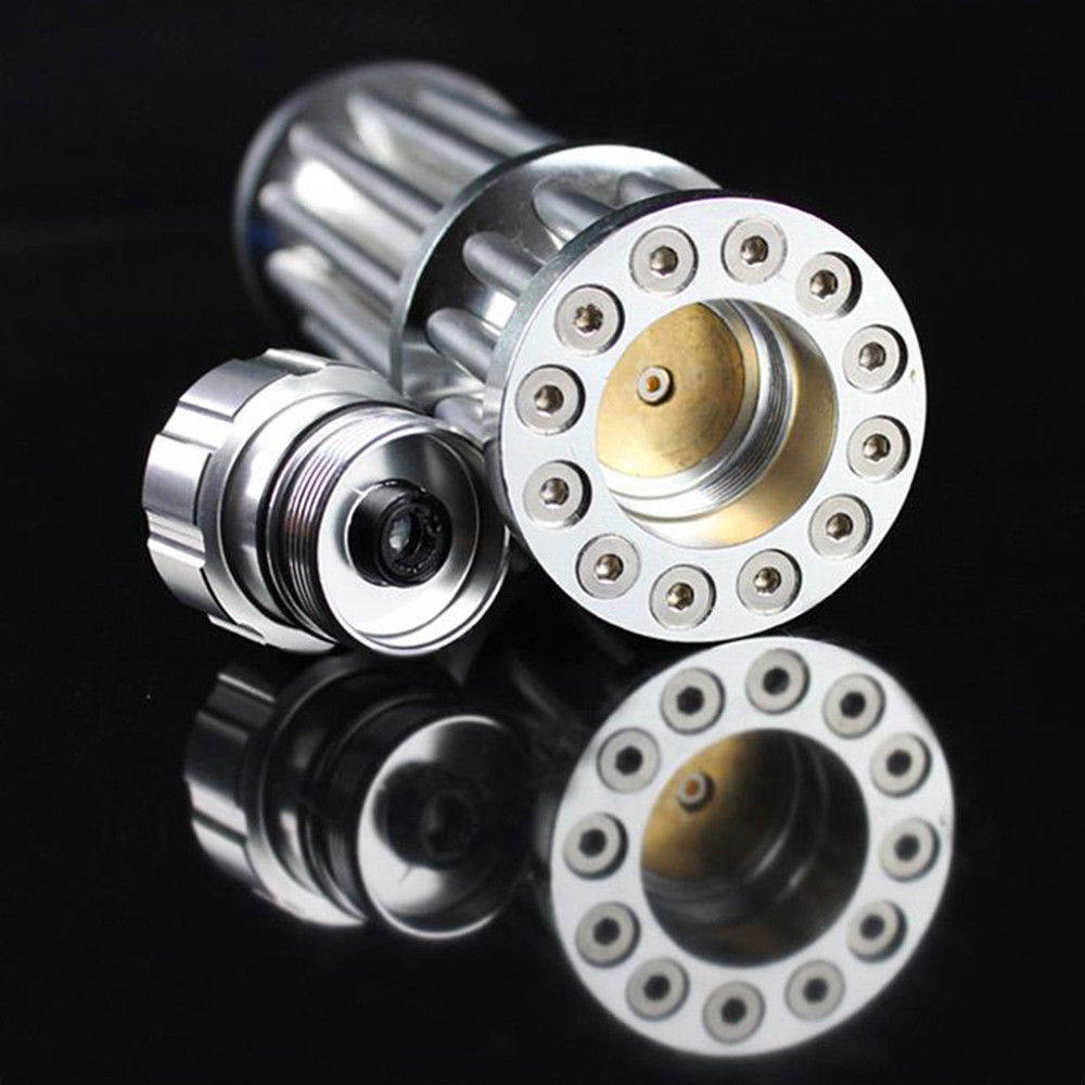 Military 1W 650nm Red Laser Pointer Pen Powerful Beam Light Zoom Focus 18650