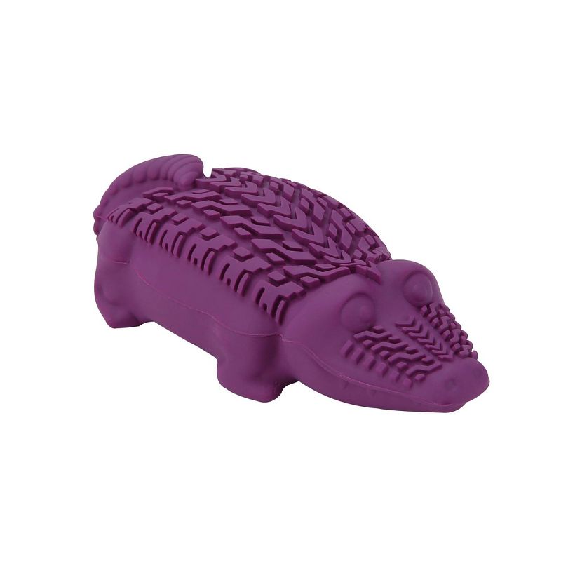 Arm & Hammer Super Treadz Mini Gator Dog Toy - 5.2"